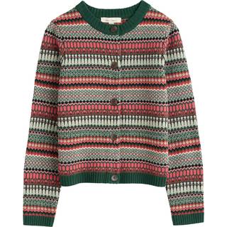 Seasalt Cornwall Seasalt Cornwall Green Percella Cove Fair Isle Cardigan