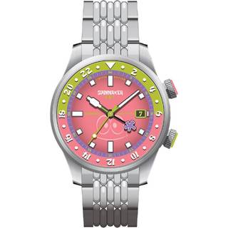 Spinnaker Bradner GMT Automatic Spongebob Squarepants Bubbly Grins Limited Edition SP-5162-44 - Herre - 42 mm - Analog - Automatisk - Safirbelagt Mineralglas