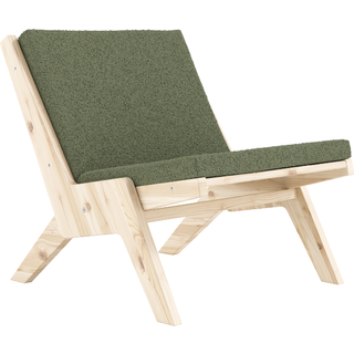 Sway Loungestol Fra Karup Design i Massiv FSC Fyrretræ | Japandi - 622 Evergreen