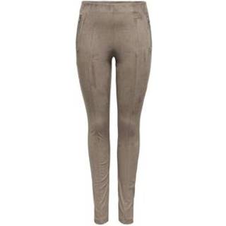 Only - Onlangali Life Zip Faux S Legging Cc - 4786368 Walnut