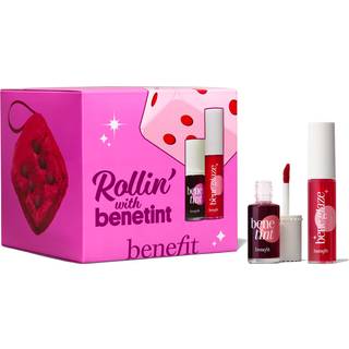 Benefit Cosmetics - Rollin' With Benetint - Julesæt Med Lip Tint Og Læbe Olie - Rollin Benetint H'25 Benetint & Lip Oil - For Women - Pink
