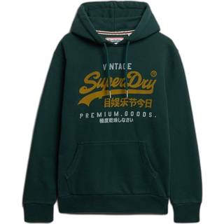Superdry Superdry Green Vintage Logo Duo Classic Hoodie