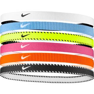 Nike Flex Classic Headband 6 PK Str. One Size Orange Unisex