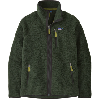 Patagonia Retro Pile Jacket Fleecejakke Herrer størrelse L farve olivengrøn