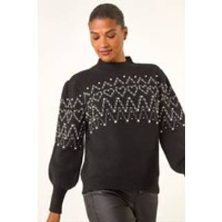 Roman Roman Jacquard Striktrøje