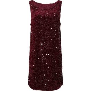 Pieces - Pckam Sl Tank Rev. Mini Dress - 4859169 Tawny Port Tawney Port Sequins