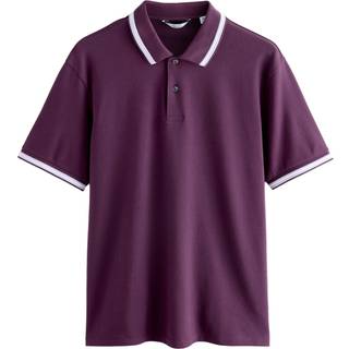 Next Normal pasform Kortærmet Tipped Polo-skjorter - xxxlarge