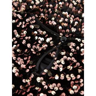 Pailletdetalje Kjole