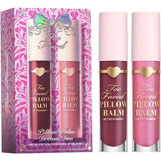 Too Faced - Pillow Balm Dream Duo - Læbepleje - Pillow Balm Dream Duo Ho25 - For Women - Pink