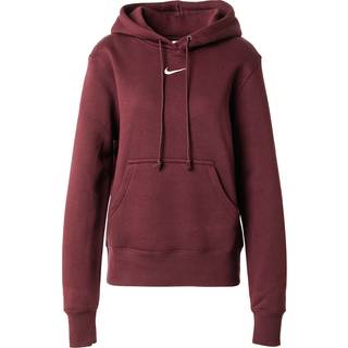 Nike Phoenix Fleece-pullover-hættetrøje til kvinder - rød - XL (EU 48-50)