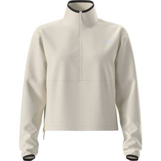 The North Face Women's Glacier Fleece 1/2 Zip Short Jacket Fleecesweatere Damer størrelse XXL farve grå/hvid