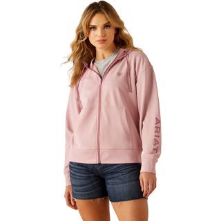 Fleecejakke Wms Breeze zip hoodie ARIAT® Dusty Pink