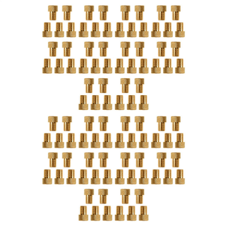 50 stk. cykelventiladapter ventiladapter gasdyse rør cykelværktøj