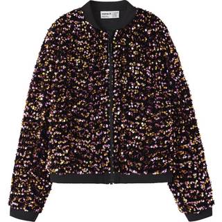 NAME IT Paillet Bomberjakke Runica Gold Colour