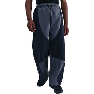 Maskinstrikkede Nike Tech Boreas-bukser med åben kant forneden til mænd - blå - XXL