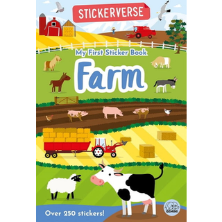 Stickerverse: My First Sticker Book Farm (4, 2025) | Oakley Graham