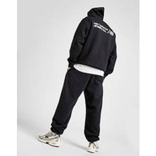 New Balance Back Logo Hoodie, Sort - M