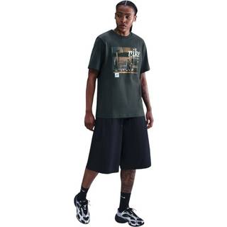 Nike-basketball-T-shirt til kvinder - grøn - grøn - M (EU 40-42)