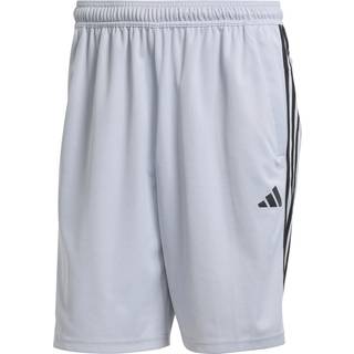 adidas adidas Grey Train Essentials Piqué 3-Stripes Training Shorts - Medium Regular