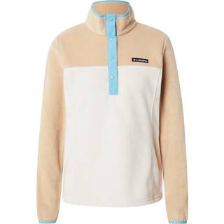 Columbia Women's Benton Springs 1/2 Snap Pull Over II Fleecesweatere Damer størrelse L farve beige