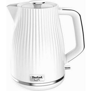 Tefal Loft Kedel 1.7liter Hvid med kromdetaljer