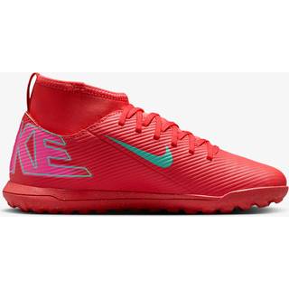 Nike Jr. Mercurial Superfly 10 Club TF High-Top-fodboldsko til mindre/større børn - rød - rød - 38.5