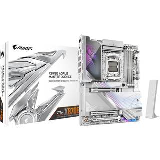 GIGABYTE X870E AORUS MASTER X3D ICE WIFI7 ATX Mainboard Sockel AM5 HDMI