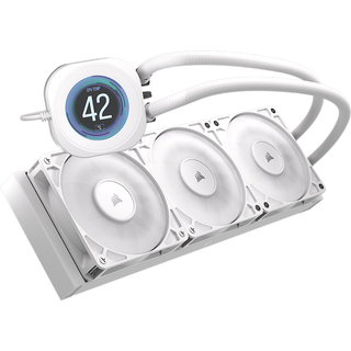 Corsair NAUTILUS 360 LCD White - CPU Vandkøling - Max 36 dBA