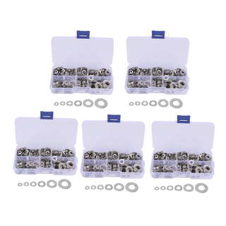 660 stk./sæt M3 M5 M6 M8 M10 afstandsskiver i rustfrit stål