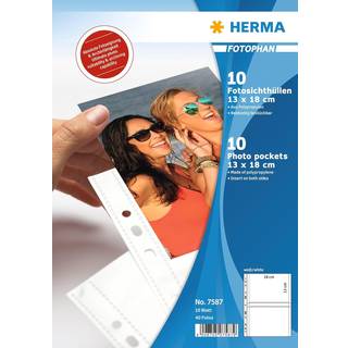 Herma Photophane 10 sheets 13x18 landscape white