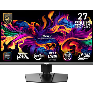 MSI MPG 272URX 26.5" 4K UHD QD-OLED Gaming Monitor 2xHDMI/DP/USB-C