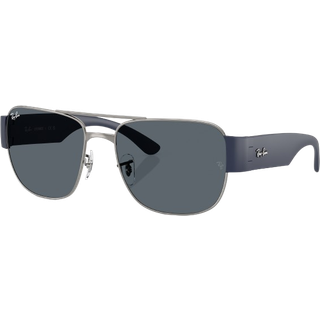Ray - Ban Unisex RB3756 004/R5 Solbriller Metal Grå Blå Firkantet Normal