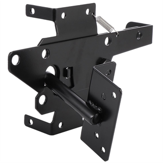 Hurtigpind dørbolt automatisk lås portlås stolpemontering selvlåsende