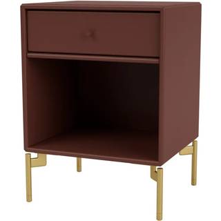 Montana DREAM sengebord med ben - 155 Masala (8-12 ugers Levering) - Messing