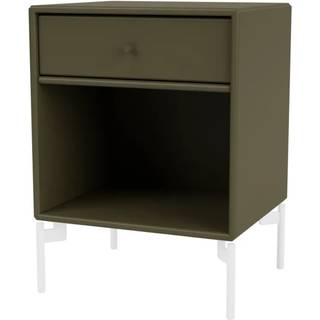 Montana DREAM sengebord med ben - 139 Oregano (8-12 ugers Levering) - Snow