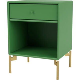 Montana DREAM sengebord med ben - 152 Parsley (8-12 ugers Levering) - Messing