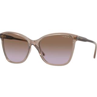Vogue Briller VO5520S 294068 56 Solbriller Kvinder Brun - Transparent Caramel - 56mm