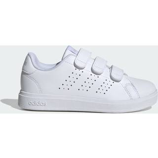 adidas adidas White Advantage Base 2.0 Hook and Loop Kids Trainers