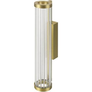 SLV LED væglampe Quimera, dæmpbar, Messing/guld, Stue/spisestue, Aluminium