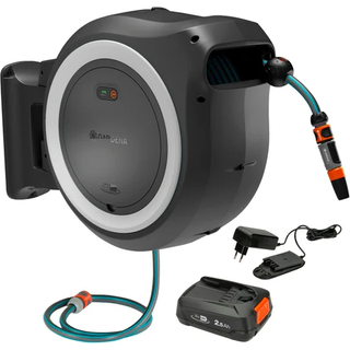 Gardena PowerRoll 35m (hvid), inkl. batteri og lader