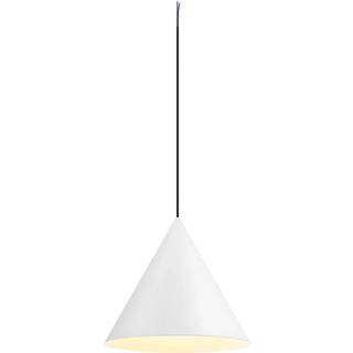SLV Hængelampe Magico, dæmpbar, Hvid/opal, Stue/spisestue, Aluminium, Moderne