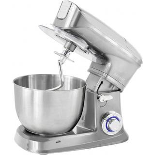Planetary Mixer - 6 speed Settings - Stainless Steel Mixing Bowl 6.5 L- 1900W - Silver - Royalty Line