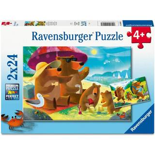 Ravensburger Bjørnefamilien Puslespil 2x24 Brikker