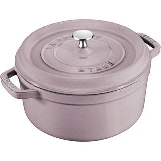 Staub Støbejernsgryde 24 cm, cherry blossom
