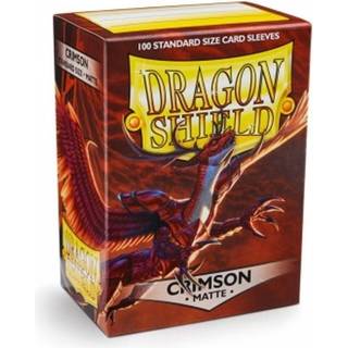 Matte Dragon Shield - 100 stk - Plastiklommer - Sleeves