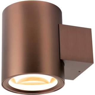 SLV LED væglampe Oculus, dæmpbar, Kobber, Stue/spisestue, Aluminium, Moderne