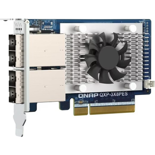 QNAP QXP-3X8PES 2 ports SFF-8644 1x2 Expansion card PCIe Gen3 x8 for QNAP PCIe JBOD series