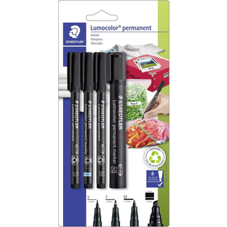 Staedtler Lumocolor permanent markere sæt