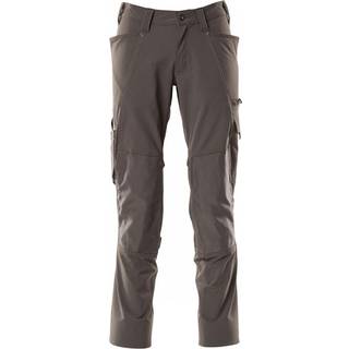 MASCOT ACCELERATE arbejdsbukser med knælommer, mørk antracit - 82C62