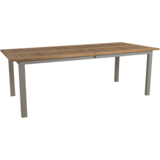 Lyon teak bord 224 / 304 cm khaki